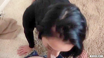 Sexo anal, gozada na boca e boquete top da sexy Morgan Lee