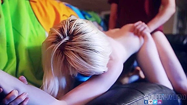 Casal teen amador grava pornô novo pra postar na net