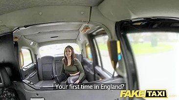 Taxista fode MILF australiana e ela engole porra fresca