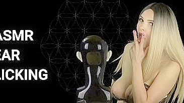 Modelo de cabelo longo lambe orelha com peitões naturais no pornô