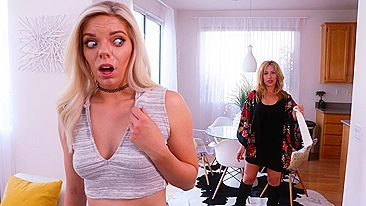 Filha de olhos azuis se desculpa com o pai transando incestuoso