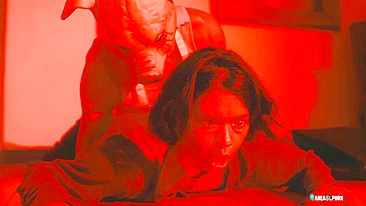 ÁREA51 PORNÔ - Esposa assustada estuprada por bandido mascarado