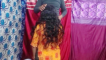 Pornô caseiro indiano de bhabhi habilidosa levando pau duro do devar