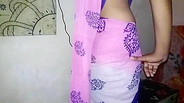 Escândalo devar: pornô indiano de bhabhi de sutiã azul sendo fodida