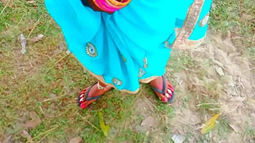 Dia de sorte pro devar que come a Bhabhi indiana