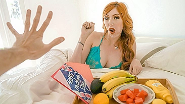 Mamãe irresistível XXX Lauren Phillips tem a buceta molhada fodida em POV