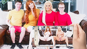 [ Troca de Mães XXX ] Gozando na Maioridade! Com: London Rose & Lauren Phillips