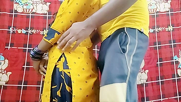 Indiana tira o sari e leva pica do devar mandão