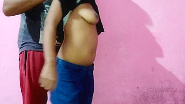 Garota indiana ingênua da vila é fodida de quatro pelo devar