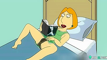 Cartoon 3D XXX Family Guy! Cinquenta tons de tesão com MILF Lois Griffin