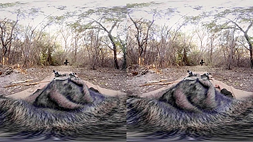 Loira tcheca Angel Piaff chupa e cavalga pau em VR