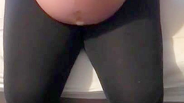 Vídeo amador XXX de mãe egípcia grávida exibindo peitões