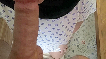 Esposa muçulmana obediente de hijab mama pau em POV gostoso