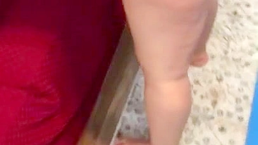 Mãe árabe grávida libanesa geme com buceta arrombada pelo maridão