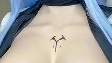 Vídeo sexy no TikTok: natylikespizza nua cosplay de Esdeath (Akame Ga Kill)