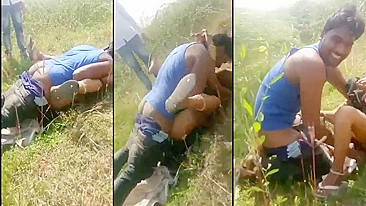 Vazado XXX MMS! Irmão desi fode irmãzinha com melhor amigo ao ar livre