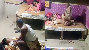 Escândalo MMS desi! Dono de casa fode filha por aluguel na frente da mãe