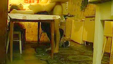 Enteada Sexy Fodida pelo Padrasto Bêbado e Tarado