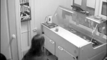 Vendedora Gostosa da Loja de Doces Pega no Flagra com Filho do Chefe!