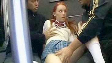 Abusada no Japão - Estudante de Intercâmbio Americana Interracial