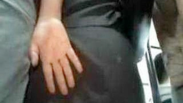 Apalpada em Japonesa Executiva no Ônibus