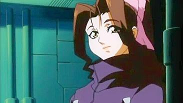 Gostosa Hentai de Peitões Cercada por Paus Enormes