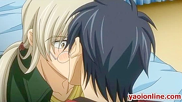 Preliminares Quentes do Casal Hentai na Cama