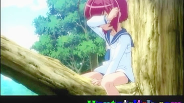 Escravo Gay Hentai Fodido em Bondage