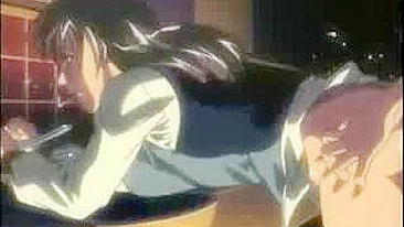 BDSM Anime Pornô - Anime Amarrada com Peitões Enormes Fodida