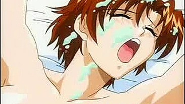 Trio de Empregada Shemale Gangbangada em Foda Hardcore