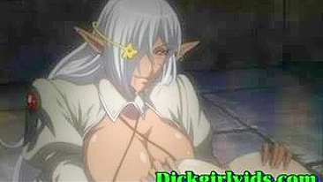 Shemale Anime Peituda Fodida sem Camisinha