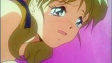 Garota Hentai Amarrada e Fodida na Cama - Anime, Bondage, Desenho, Foda Hardcore