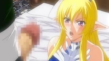 Elfa Hentai Peituda Cavalga Pauzão Enorme em Cena Hardcore de Desenho