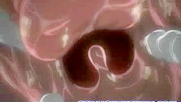 Boquete Anime com Bondage e Gangbang de Pervertidos Gozando Tudo