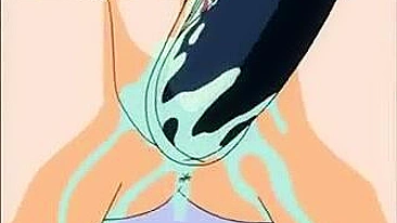 Amarradas e Fodidas por Dildos - Hentai Sexo com Amarração