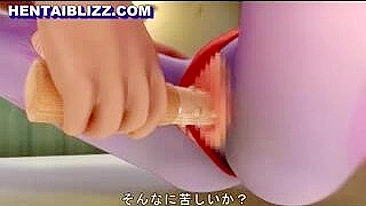 Batgirl Safada em Hentai 3D Dedada e Dildada