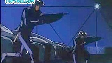 Motociclistas Gays Seduzindo Paus Uns dos Outros em Hentai Anime