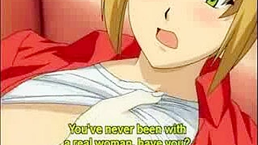 Empregada Hentai Peituda Leva Gozada na Cara Após Chupar Pau Gostoso