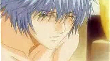 Garoto Lambe Pau Duro Amarrado em Vídeo Pornô Anime