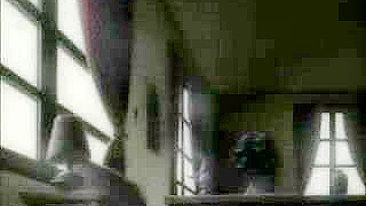 Gata Anime Sensual Levando Dupla Penetração de Dois Paus Enormes