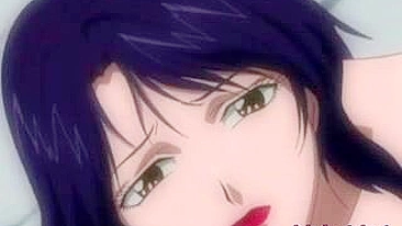 Morena Lésbica Fodida Duplamente em Desenho Pornô