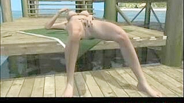 Vadia 3D Animada com Peitos Suculentos