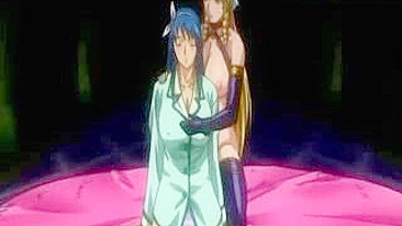 Pornô Lésbico Anime - Diversão com Dildo Duplo. Cartoon XXX