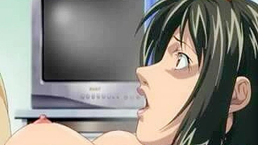 MILF Anime é Fodida nos Dois Buracos - Vídeo Hentai Pornô
