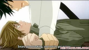 Casal Jovem de Anime Descobre o Sexo em Pornô Animado