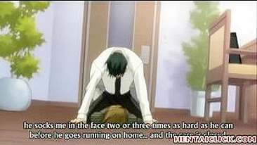 Casal Jovem de Anime Descobre o Sexo em Pornô Animado