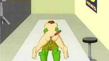 Veja as Tartarugas se pegando nessa paródia safada!