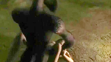 Monstro 3D Sexy Fode na Floresta em Anime