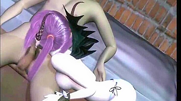 Pornô 3D da Batgirl - Foda Intensa e Selvagem!