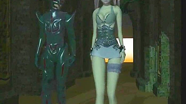 Aventura 3D de Boquete da Batgirl no Anime